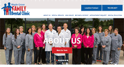 Desktop Screenshot of maplegrovedental.com